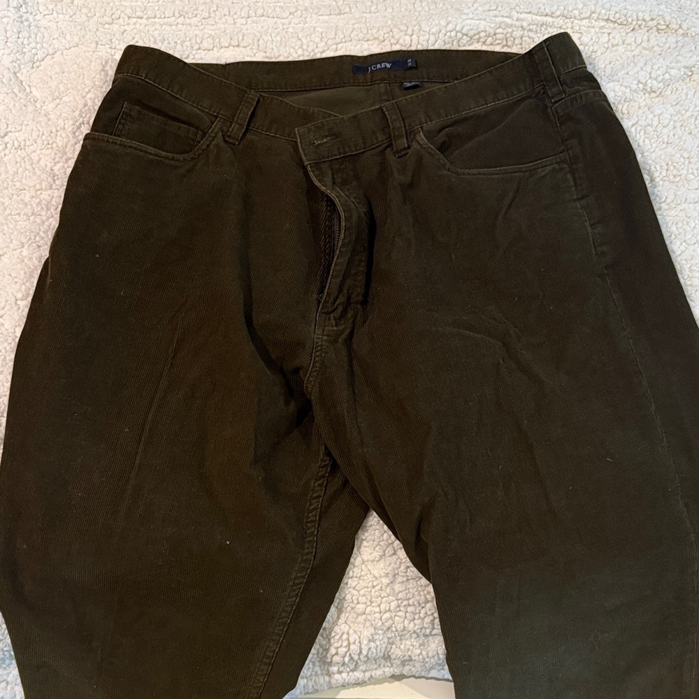 Men's J Crew chocolate brown corduroy pants - Picture 6 of 6
